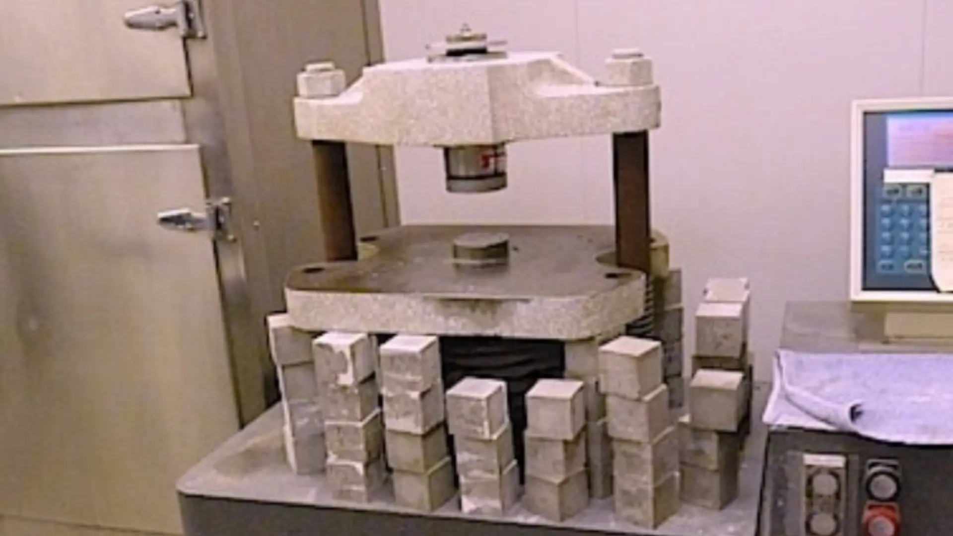 Máquina de Prueba de Compresión