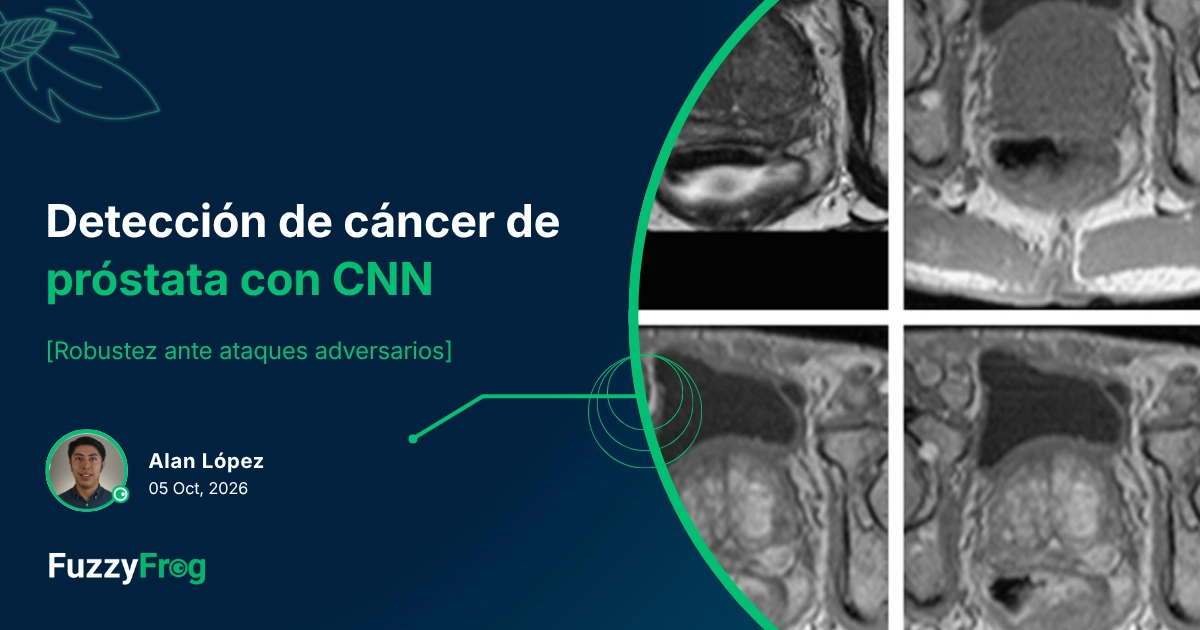 Imágenes histológicas de próstata clasificadas con una CNN, puestas a prueba con ataques adversarios FGSM