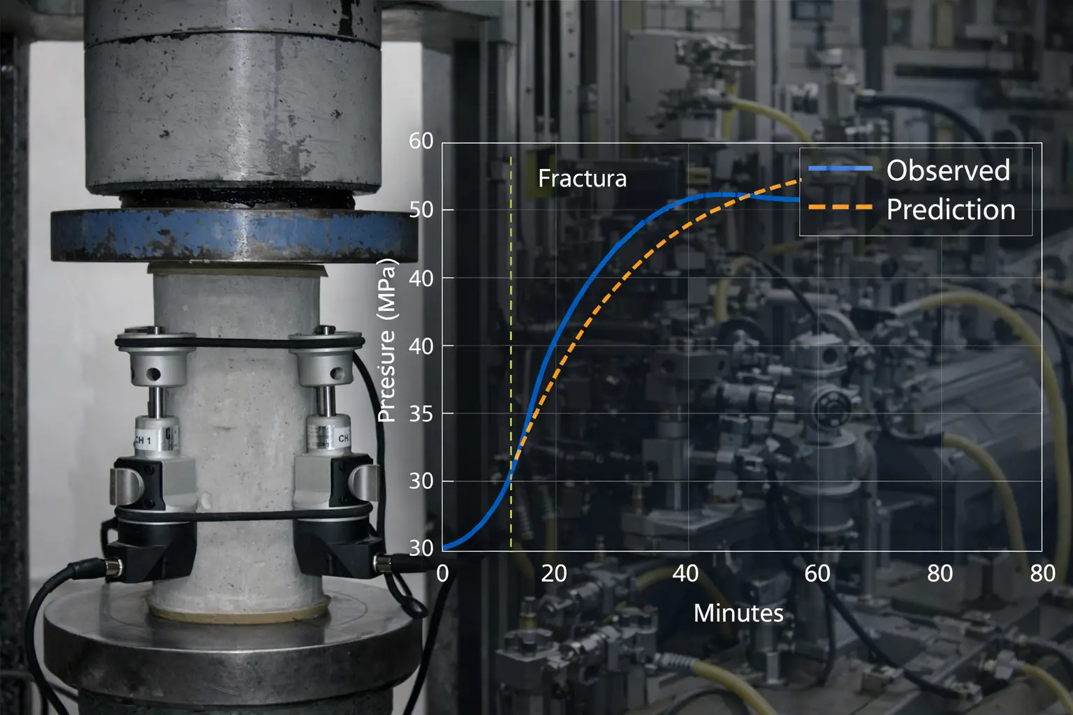 Concrete compressive strength prediction with machine learning based on chemical composition and curing time