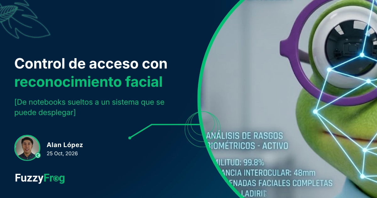 Sistema de control de acceso por reconocimiento facial detectando e identificando personas en tiempo real